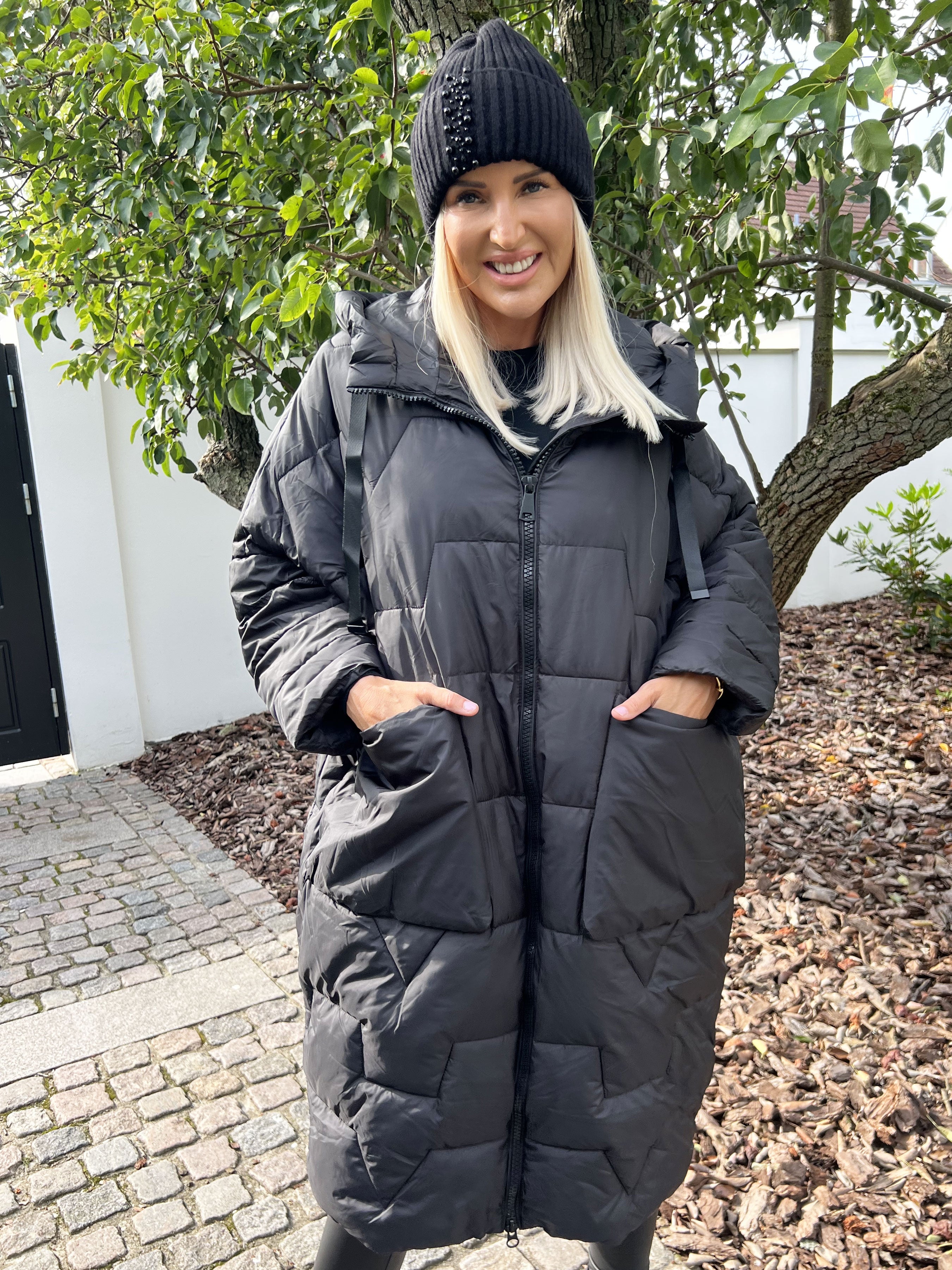 Gabriela - Dynejakke i oversized pasform